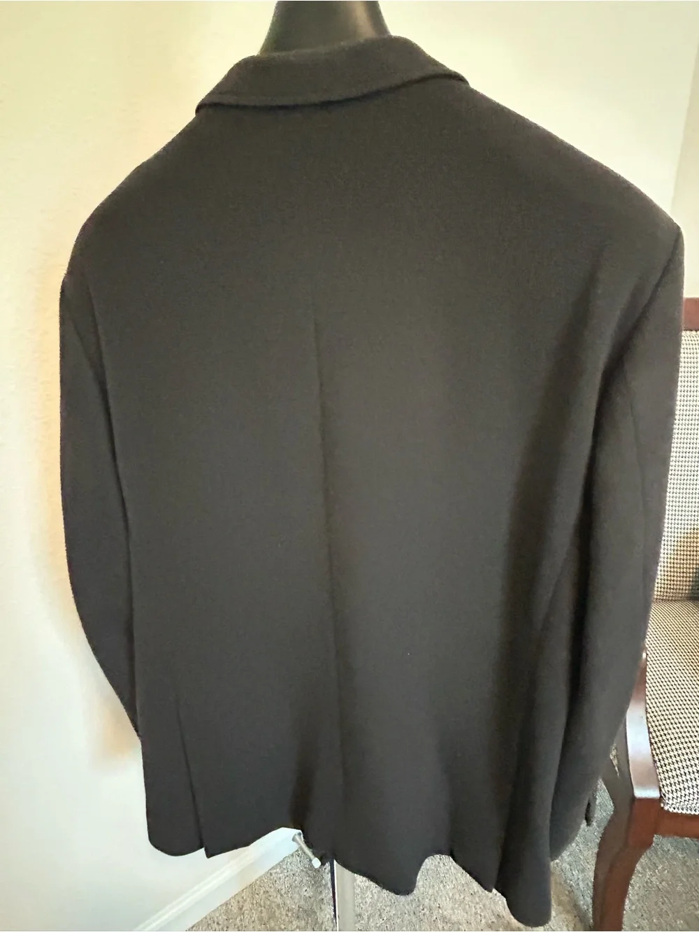 Men’s Buffalo David Bitton Black Blazer with Red Lining Accent 44R